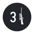 3 Gun Capacity Gun Cabinet Feature - Gun Cabinets Online