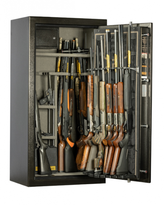 Browning Defender 23 Gun Safe Cabinet for Shotguns and Rifles - Inside Image - Police Approved - Fire Proof - Gun Cabinets Online