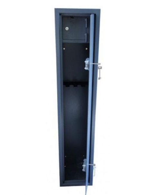GDK 4 Gun Cabinet with Internal Ammunition Locker - Front - Gun Cabinets Online