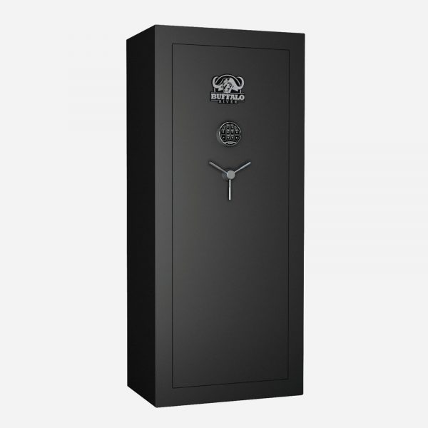 Buffalo River Black Diamond 24 Gun Cabinet - Door Closed - Gun Cabinets Online Buffalo River Black Diamond 24 Gun Cabinet - Door Closed - Gun Cabinets Online