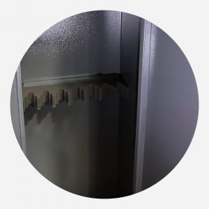 Boston Security 10 Gun Cabinet - Moulded Gun Rack - Gun Cabinets Online