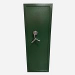 Boston Security 14 Gun Electronic Gun Cabinet - Door Closed - Gun Cabinets Online