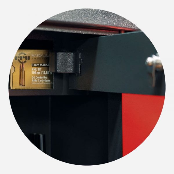 Burton Pioneer 5 Gun Insurance Rated Gun Cabinet - Ammunition Locker - Gun Cabinets Online