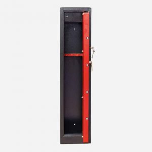 Burton Pioneer 5 Gun Insurance Rated Gun Cabinet - Door Open - Gun Cabinets Online