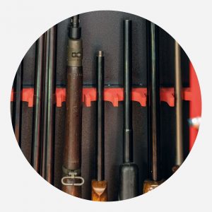 Burton Pioneer 5 Gun Insurance Rated Gun Cabinet - Gun Rack - Gun Cabinets Online