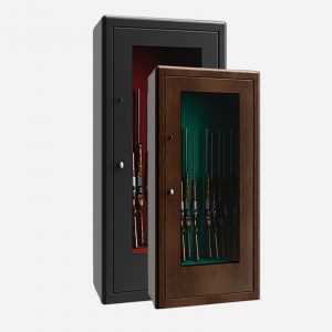 Burton Security Krystal G0 13 Gun Display Gun Safe - Main Image - Gun Cabinets Online