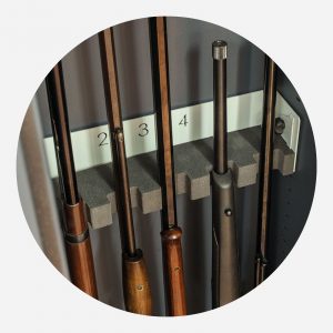 Burton Gamekeeper Gold 5 Gun Electronic Gun Safe - Open 1 - Gun C