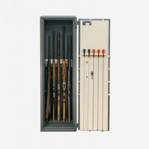 Burton Gamekeeper Gold 5 Gun Key Access Gun Safe - Open 1 - Gun Cabinets