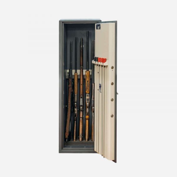 Burton Gamekeeper Gold 5 Gun Key Access Gun Safe - Open 2 - Gun Cabinets