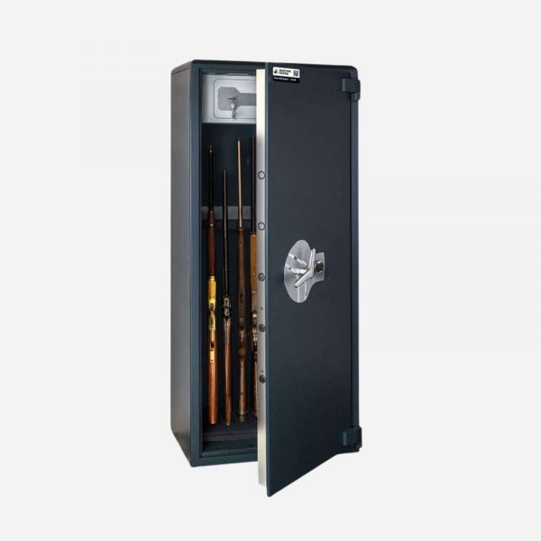 Burton Gamekeeper Gold 9 Electronic Gun Safe - Door Open 2 - Gun Cabinets Online