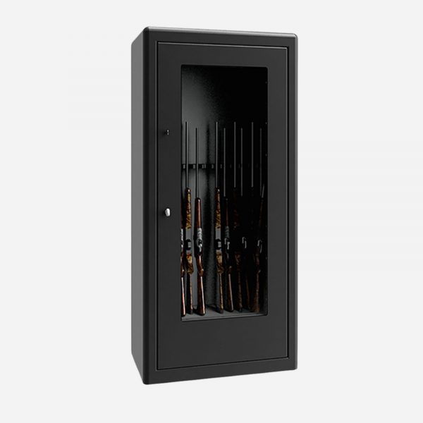 Burton Security Krystal G1 13 Gun Display Gun Safe - RAL 9011 3 - Gun Cabinets Online