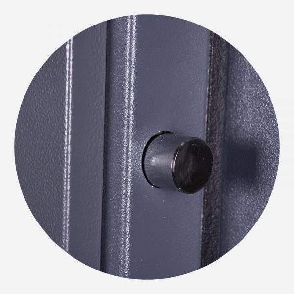 Burton Warden LFS 6 Gun Electronic Gun Safe - Bolts Image - Gun Cabinets Online