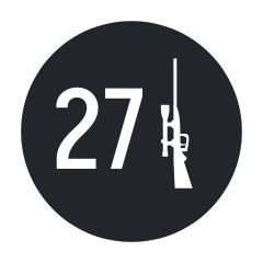 27 Gun Capacity Gun Cabinet - Gun Cabinets Online