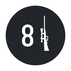 8 Gun Capacity Gun Cabinet - Gun Cabinets Online