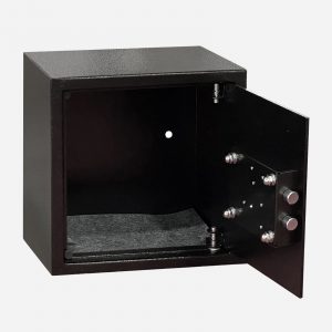 HuntGuard Medium Ammunition Locker - Section 1 Ammo Cabinet Locker - Door Open - Gun Cabinets Online