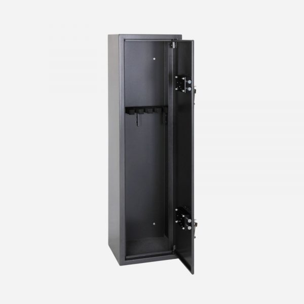 Phoenix Lacerta GS8002K 6 Gun Cabinet - Door Open 2 - Gun Cabinets Online