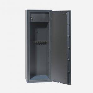 Phoenix Rigel GS8023K 8 Gun Key Gun Safe - Door Open 1 - Gun Cabinets Online