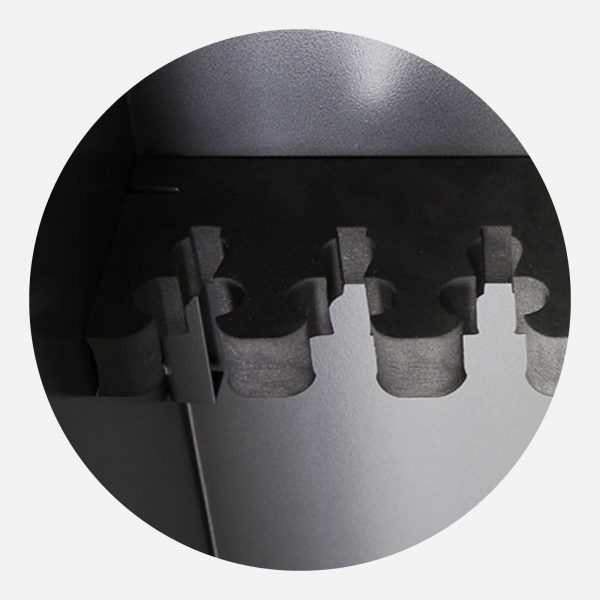 Phoenix Tucana GS8015K 3 Gun Safe - Moulded Gun Rack - Gun Cabinets Online