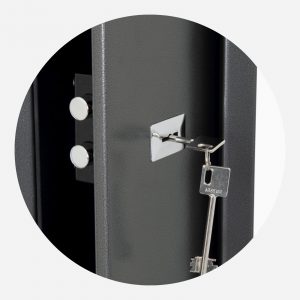 Phonenix Lacerta GS8001K 3 Gun Cabinet Double Bitted Lock - Gun Cabinets Online