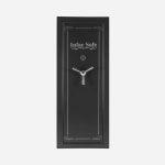 Infac Presidential Fireproof 21 Gun Safe Black - Front Image - Gun Cabinets Online