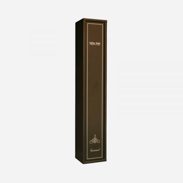 Infac Protection Series SD5 4+1 5 Gun Shotgun Cabinet with Ammo Locker - Front Image - Gun Cabinets Online