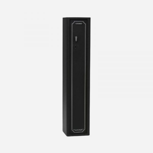 Lokaway LBA8 4-8 Gun Cabinet - Front Image Door Closed - Gun Cabinets Online