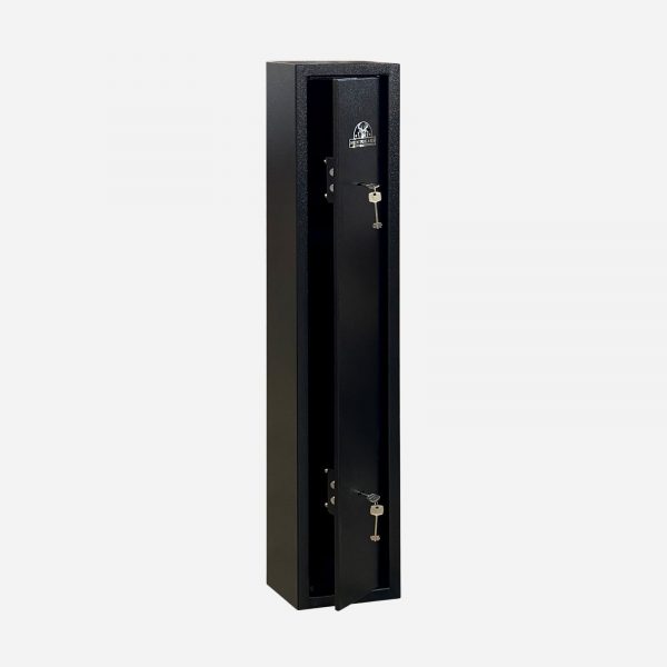 HuntGuard Rangemore 5 Gun Cabinet Safe - Door Partially Open - Gun Cabinets Online