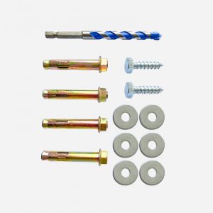 Gun Cabinet Fixing Kit for Brick, Masonry, Concrete and Wood - Gun Cabinets Online 2