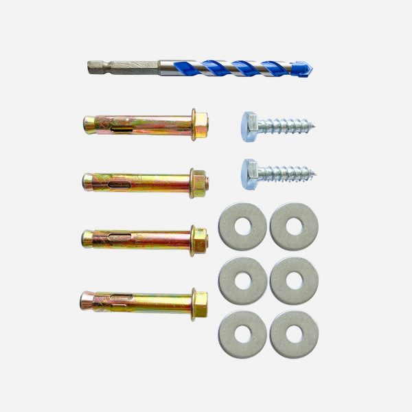 Gun Cabinet Fixing Kit for Brick, Masonry, Concrete and Wood - Gun Cabinets Online 2