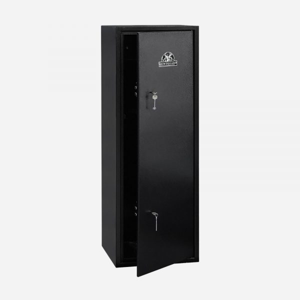 HuntGuard Rangemore 10 Gun Cabinet Safe - Door Open 1 - Gun Cabinets Online