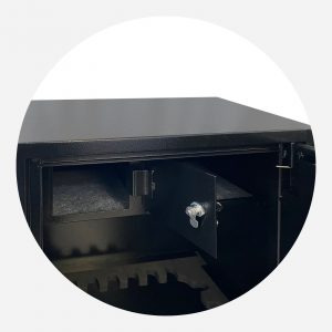 HuntGuard Rangemore 10 Gun Cabinet Safe - Internal Ammunition Locker - Gun Cabinets Online