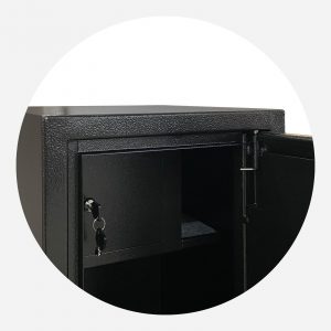 HuntGuard Rangemore 7 Gun Cabinet Safe - Accessory Shelf - Gun Cabinets Online