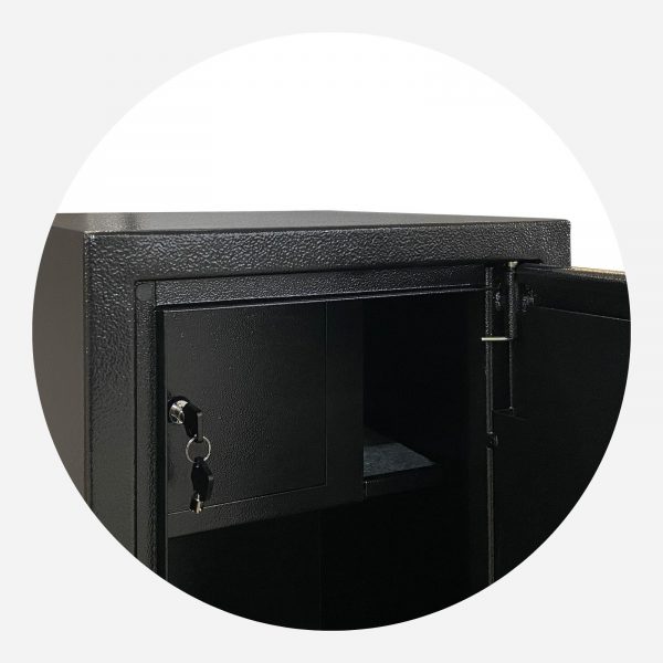 HuntGuard Rangemore 7 Gun Cabinet Safe - Accessory Shelf - Gun Cabinets Online