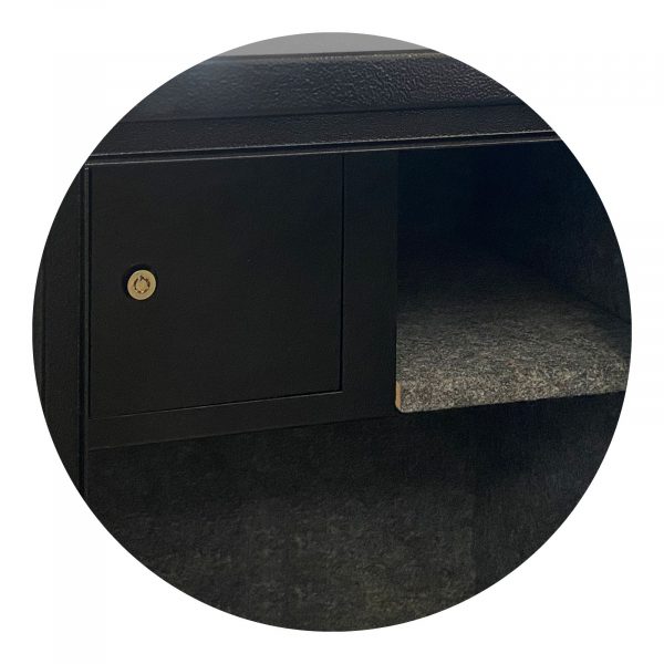 HuntGuard Highlander 14 Gun Electronic Gun Cabinet - Ammo Locker - Gun Cabinets Online