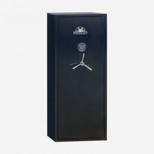 HuntGuard Highlander 18 Gun Exterior Image Door Closed - Gun Cabinets Online