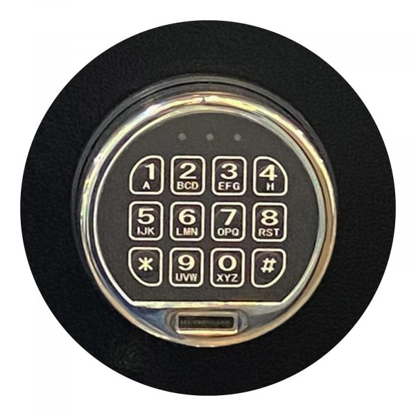 HuntGuard Highlander 18 Gun Exterior Keypad Electronic Access - Gun Cabinets Online