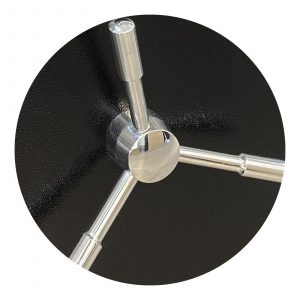 HuntGuard Highlander 18 Gun TriSpoke Handle Image - Gun Cabinets Online