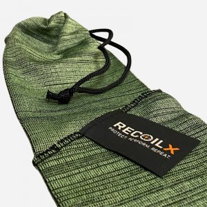 RecoilX Silicone Rifle and Shotgun Gun Sock - Olive Green 3 - Gun Cabinets Online