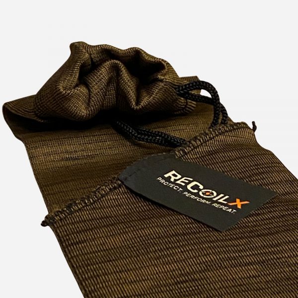 RecoilX Silicone Rifle and Shotgun Gun Sock - Woodland Brown - 2 - Gun Cabinets Online