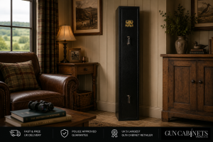 3 Gun Cabinet Compare - Buffalo River Economy 3 Gun Lifestyle Image - Gun Cabinets Online
