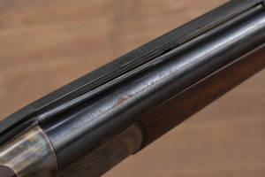 Image showing light surface rust on shotgun from moisture damage | Gun Cabinets Online