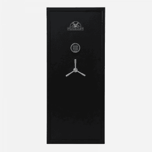 HuntGuard Highlander 24 Gun - Door Closed - Gun Cabinets Online