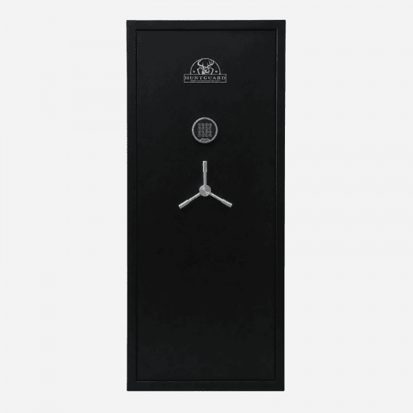 HuntGuard Highlander 24 Gun - Door Closed - Gun Cabinets Online