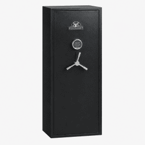 HuntGuard Highlander 18 Gun Keypad Gun Cabinet Safe - Door Closed