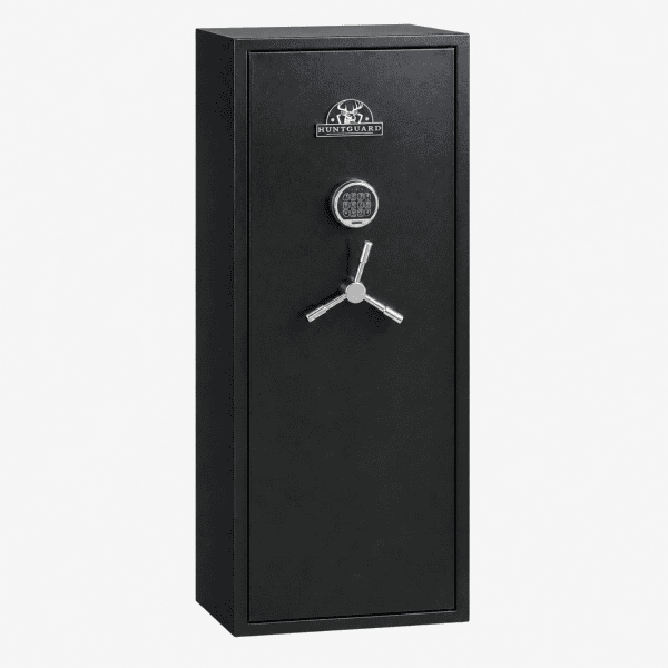 HuntGuard Highlander 18 Gun Keypad Gun Cabinet Safe - Door Closed