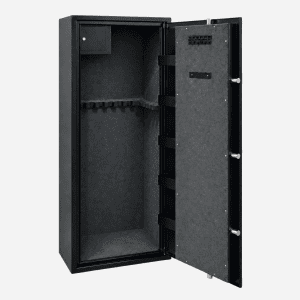 HuntGuard Highlander 18 Gun Digital Keypad Gun Cabinet Safe - Shelf Removed