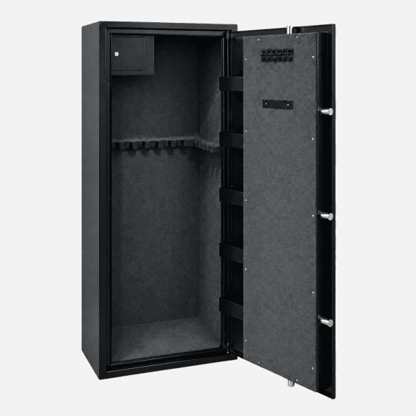 HuntGuard Highlander 18 Gun Digital Keypad Gun Cabinet Safe - Shelf Removed