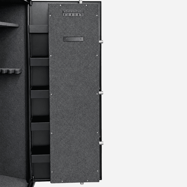 HuntGuard Highlander 18 Gun Digital Keypad Gun Cabinet Safe - Shotgun Cartridge Holder